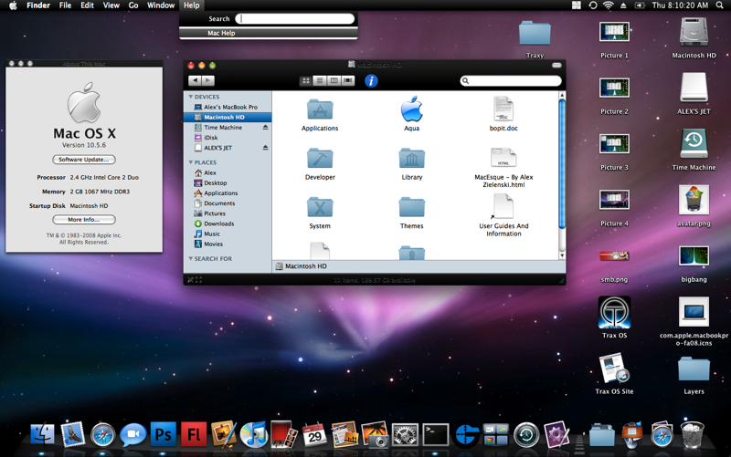 Mac os x windows 7 theme free download